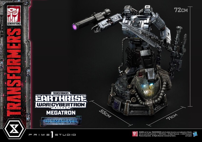 Prime 1 Studio War For Cybertron SIEGE PMTF 06UT Megatron Ultimate Version Official Image  (16 of 73)